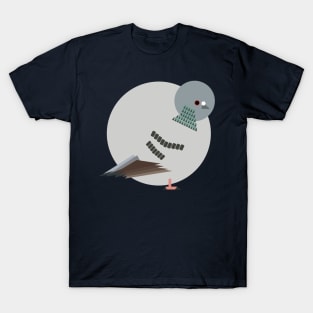 Cool Geometrical Rock Pigeon T-Shirt